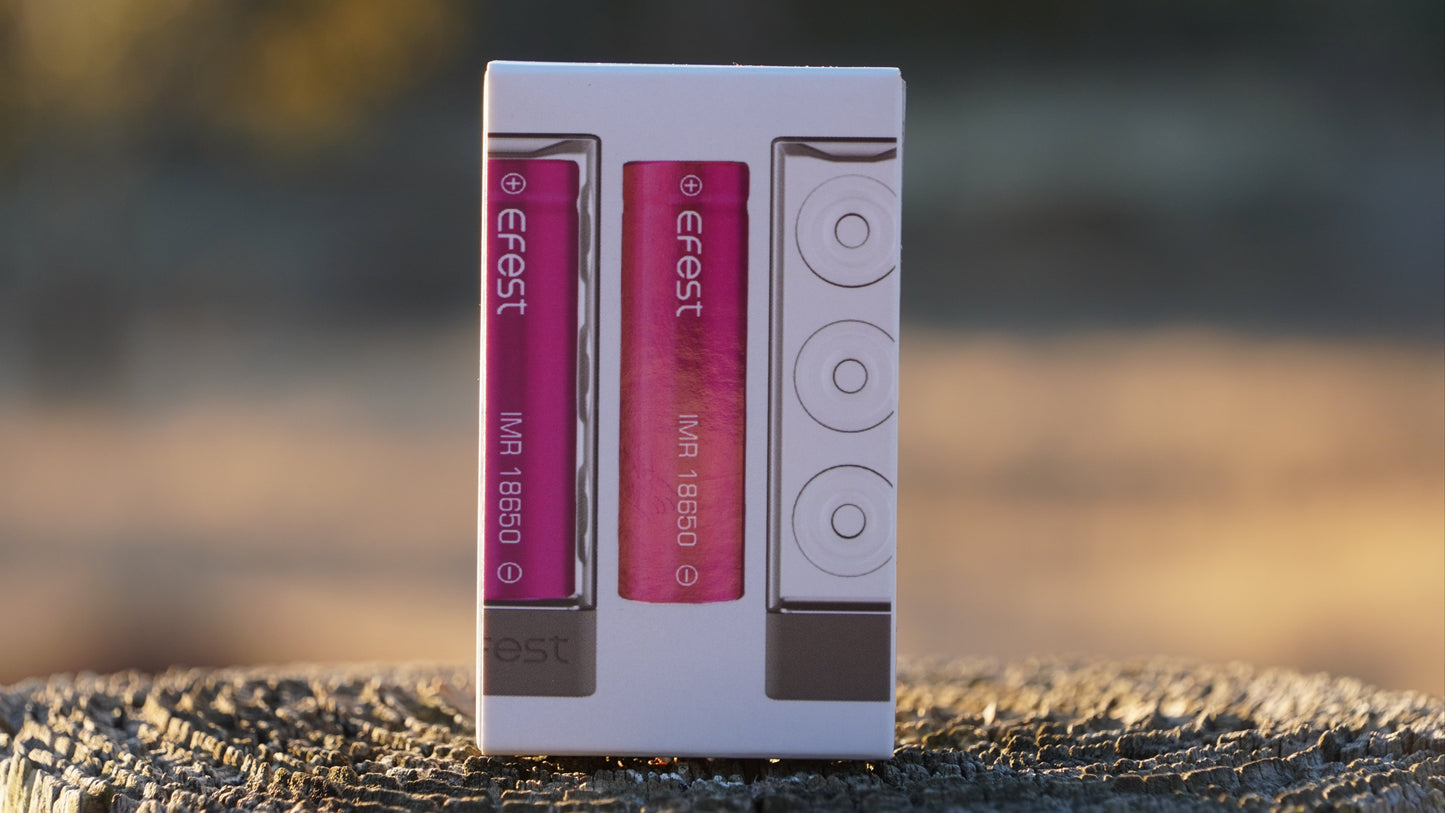 18650 4000mAh 10A High-Capacity Battery - 2 pack