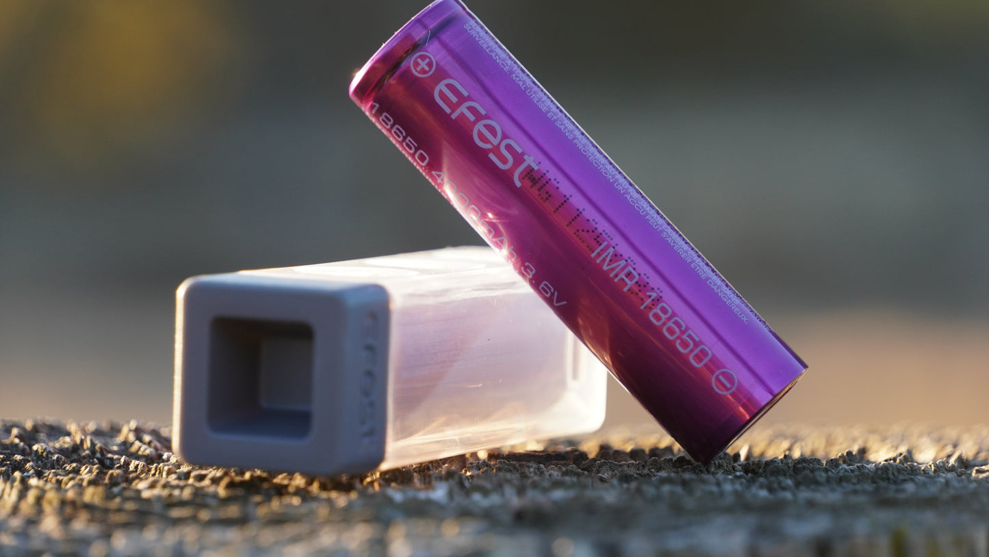 18650 4000mAh 10A High-Capacity Battery - 2 pack